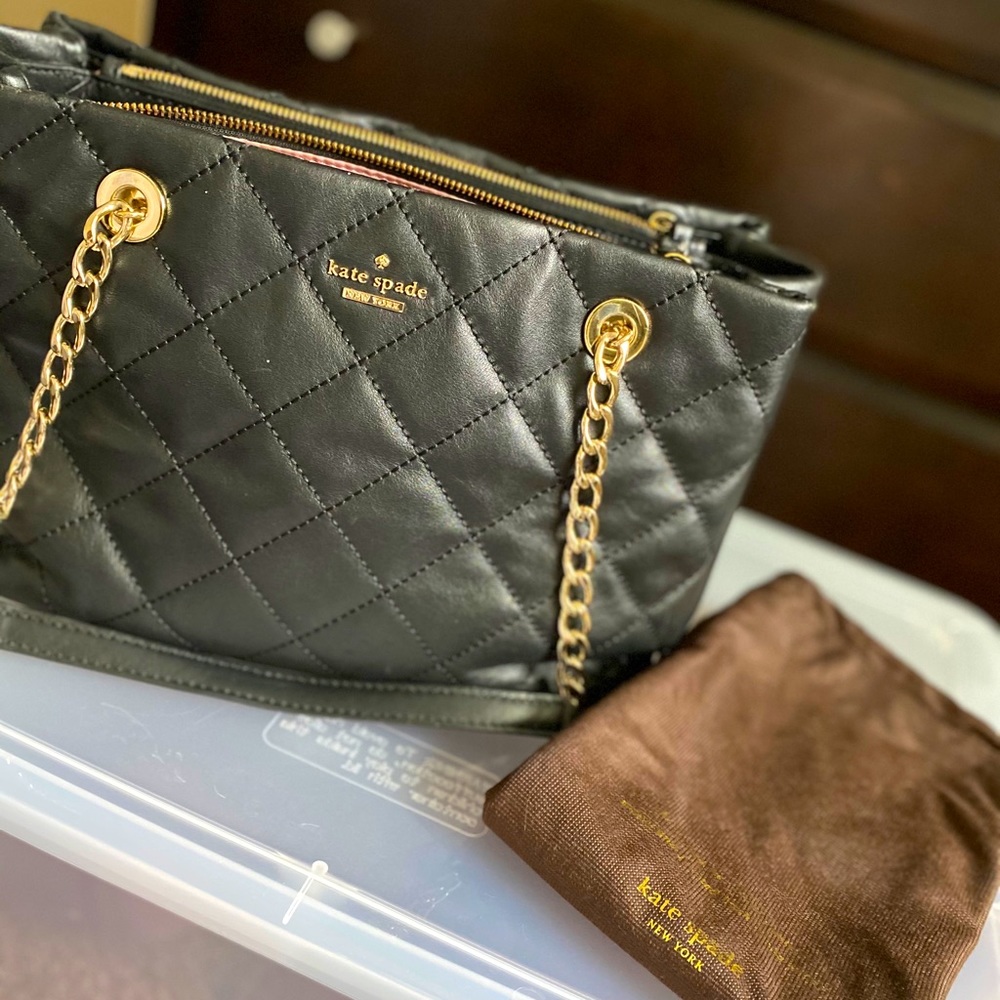 Kate Spade knit pattern purse